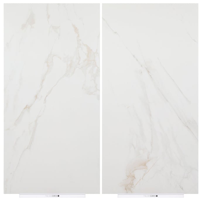Matt marble cream melange