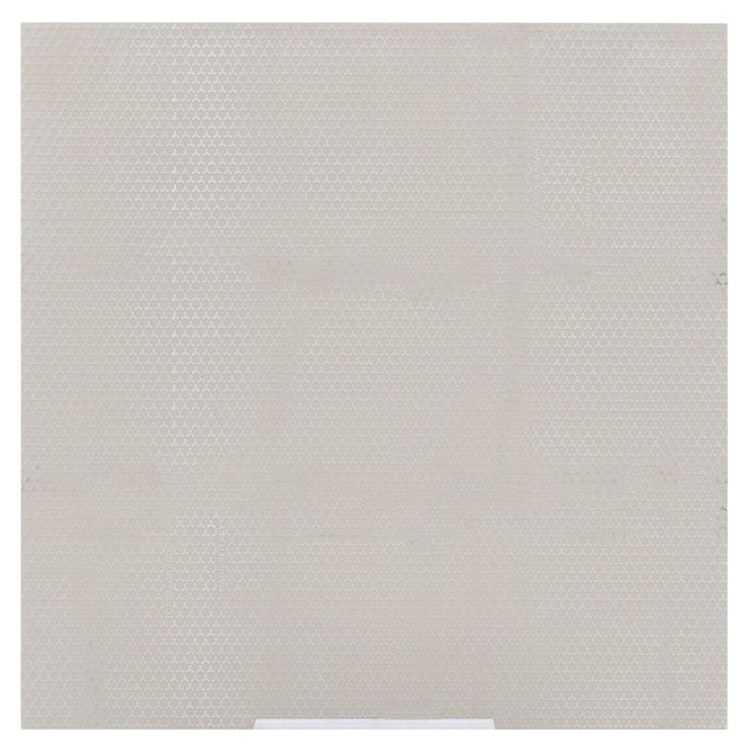 Glossy marble white melange