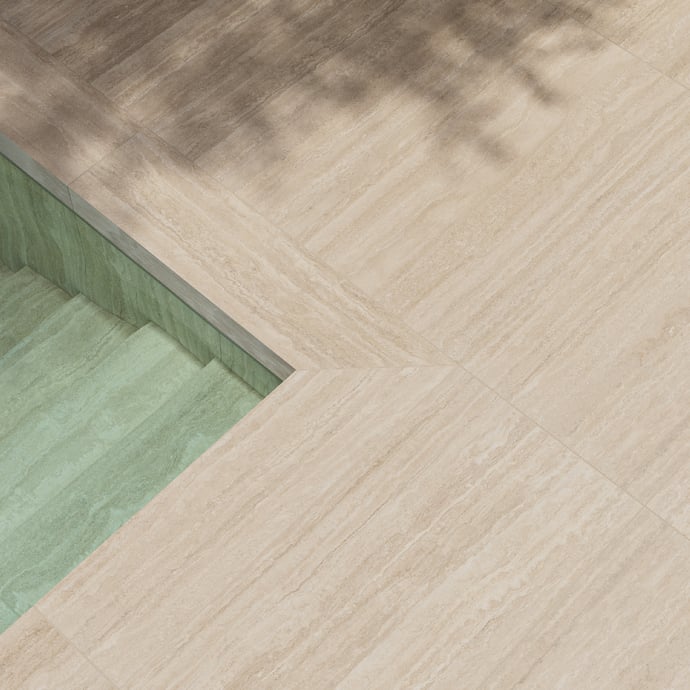 Classic Roman Travertine Outdoor 20 mm