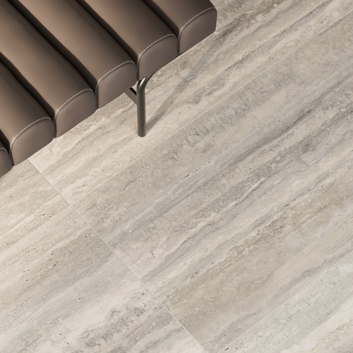 Travertino Romano Silver