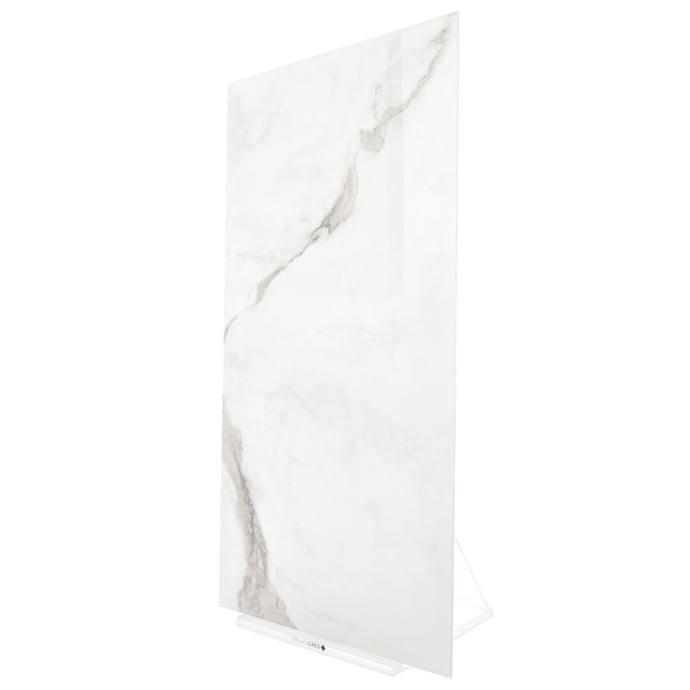 Glossy Royal white marble