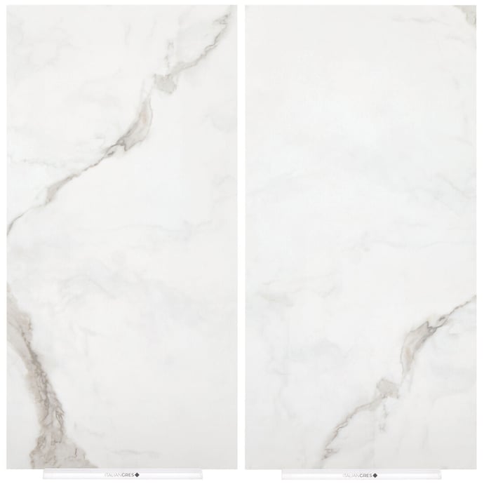 Glossy Royal white marble