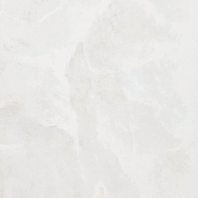 White semi polished marble