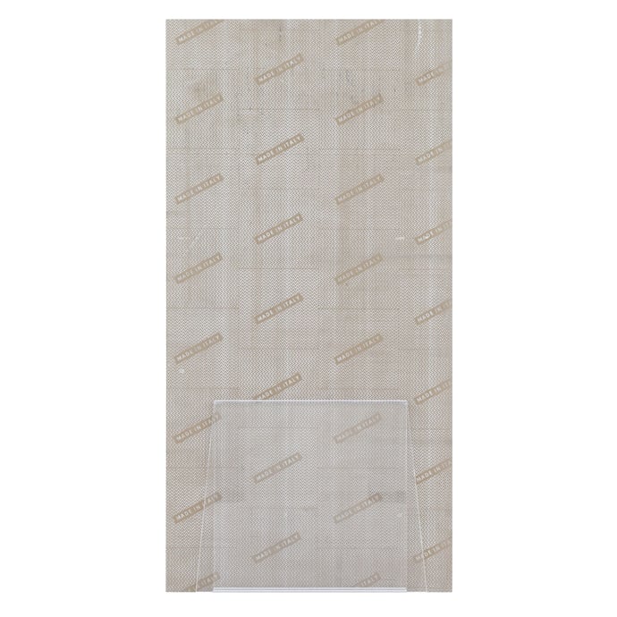 White semi polished marble
