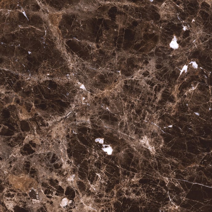 Emperador glänzender Marmor