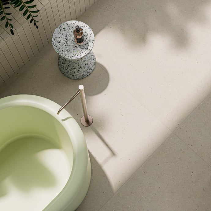 Pierre Uniforme Ponctuée Beige