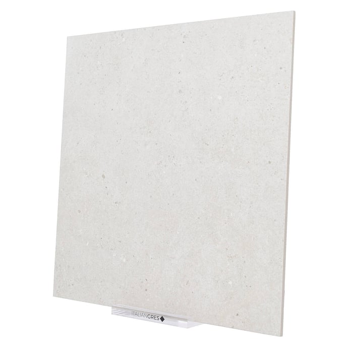 White Uniform Dotted Stone