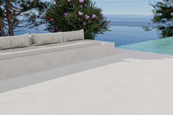 Maddalena White Stone Outdoor
