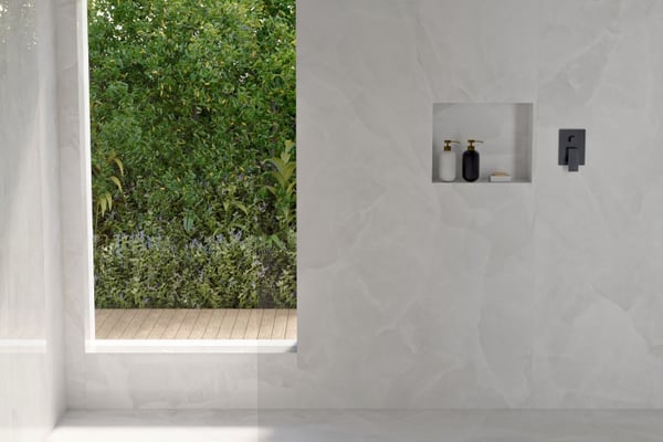 Nuage White - Glossy Onyx Marble