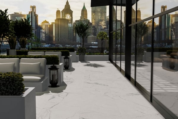 Manhattan Statuario Marble Outdoor