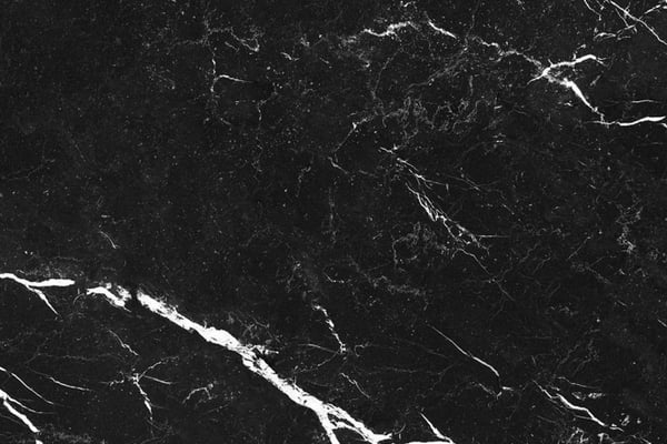 Elegant Black matt Marmor