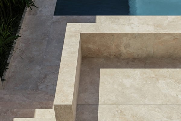Classico Almond - Travertine 20 mm Outdoor