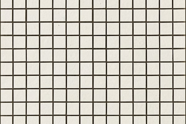 Pastel Concrete White Mosaic 2x2 cm