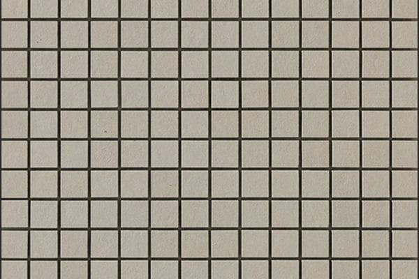 Pastel Concrete Dove Grey Mosaic 2x2 cm