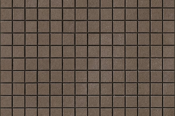 Pastel Concrete Brown Mosaic 2x2 cm