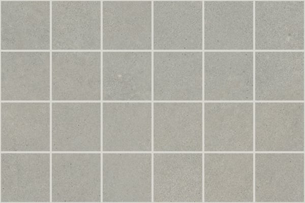 Pastel Concrete Grey Mosaic 5x5 cm