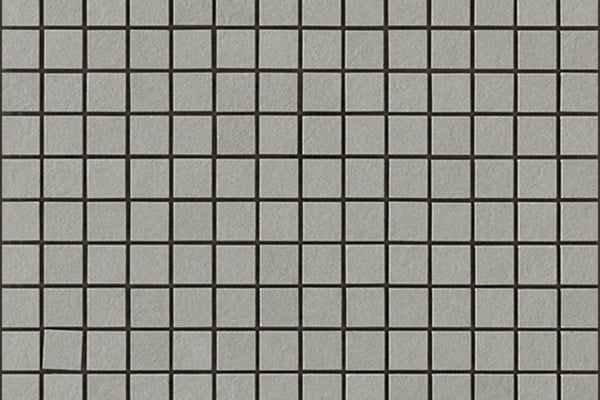 Pastel Concrete Grey Mosaic 2x2 cm