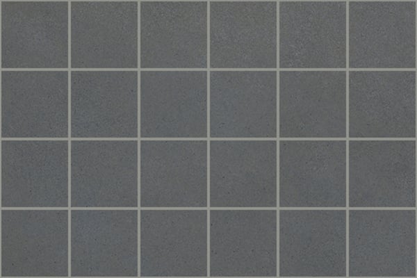 Pastel Concrete Black Mosaic 5x5 cm