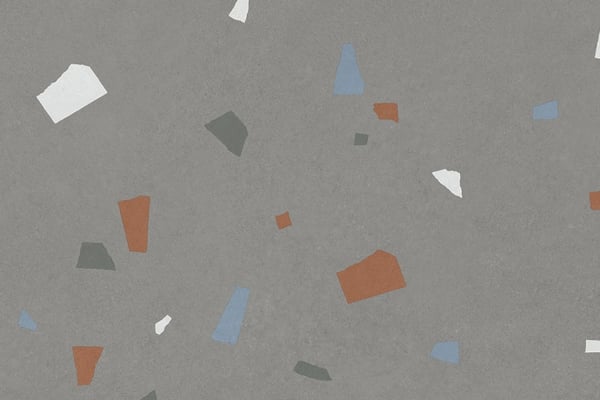 Terrazzo Geometrico Antracite