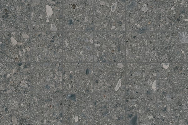 Ceppo di Gré Milan Anthracite Mosaic