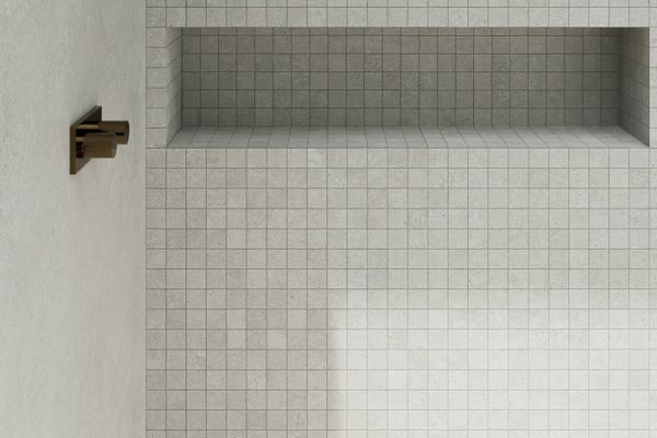 Limestone Ivory Mosaic