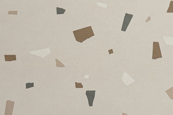 Geometric Terrazzo Dove Grey
